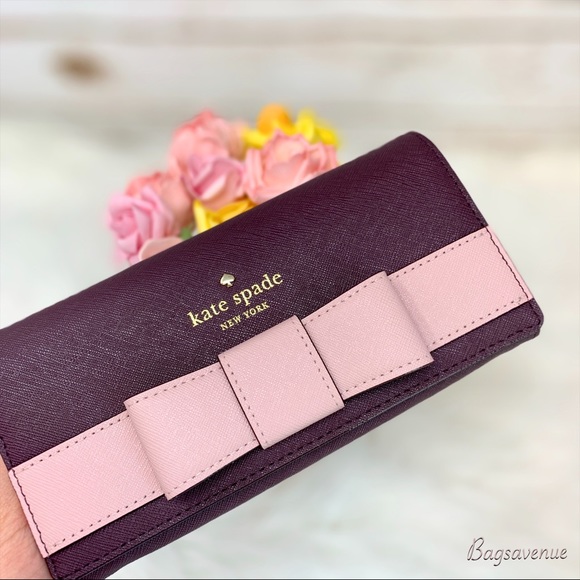 Kate spade linney park saffiano wristlet wallet - Picture 2 of 8